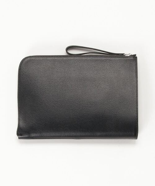 PELLE MORBIDA(ペッレモルビダ)の「Colore(コローレ)シンプルクラッチバッグ(クラッチバッグ・メンズ・ネイビー/ブルー/チャコールグレー/ブラック/オレンジ/グレイッシュベージュ・FREE)」の10枚目の写真