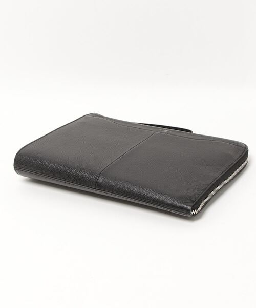 PELLE MORBIDA(ペッレモルビダ)の「Colore(コローレ)シンプルクラッチバッグ(クラッチバッグ・メンズ・ネイビー/ブルー/チャコールグレー/ブラック/オレンジ/グレイッシュベージュ・FREE)」の13枚目の写真
