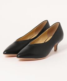 SALON adam et rope' | レザー撥水Vカットパンプス(パンプス)