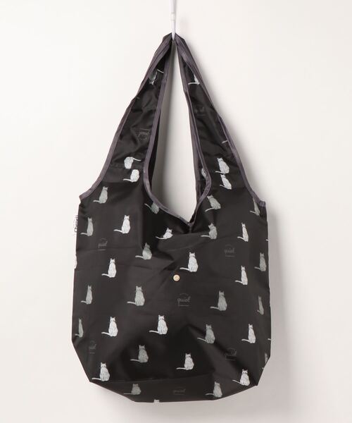 SESTO(セスト)の「gu21ss/保冷Shopping Bag(エコバッグ/サブバッグ・レディース・ブラック/ネイビー/グレー・FREE)」の4枚目の写真