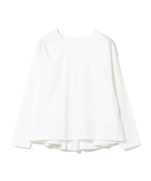 Ray BEAMS（レイビームス）の「Ray BEAMS / バック フレア ロングスリーブ Tシャツ（Tシャツ/カットソー・レディース・ホワイト/ブラック/その他・ONE SIZE）」の8枚目の写真