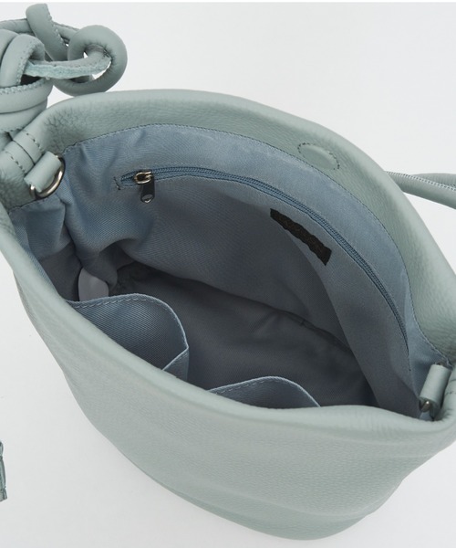 LAZY SUSAN(レイジースーザン)の「ショルダーバッグ サークルミニ(ショルダーバッグ・レディース・グレー/ブルー・FREE)」の13枚目の写真