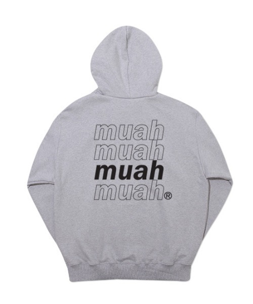 30%OFF 送料無料 　 muah muah ムーアムーア REDLINE LOGO OVERFIT HOODIE レッドラインロゴオーバーフィットフーディー　裏起毛 muahmuah 30%OFF 送料無料 muah ムーアムーア REDLINE LOGO