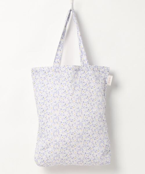 Te chichi(テチチ)の「リバティA4トートバック(トートバッグ・レディース・パープル/イエロー・フリ-)」の2枚目の写真