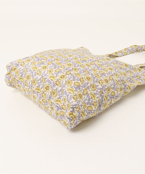 Te chichi(テチチ)の「リバティA4トートバック(トートバッグ・レディース・パープル/イエロー・フリ-)」の3枚目の写真