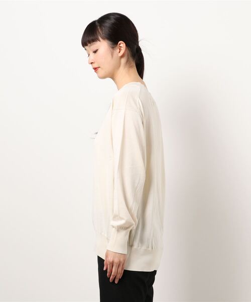 IENA（イエナ）の「コットンレーヨンルーズプルオーバー