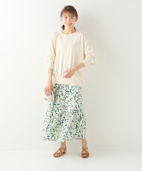 ☆美品◆イエナ◆ コットンレーヨンルーズプルオーバー IENA（イエナ）の「コットンレーヨンルーズプルオーバー