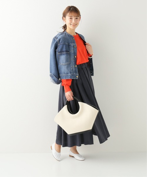 IENA（イエナ）の「コットンレーヨンルーズプルオーバー