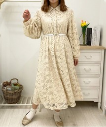 ワンピース ベージュ系 レース ファッション通販 Zozotown