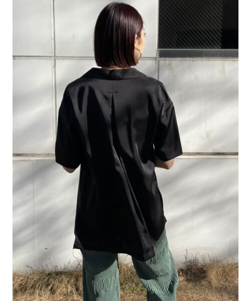 EMODA(エモダ)の「リンクルリラックスシャツ(シャツ/ブラウス・レディース・ブラック/イエロー/ミント・FREE)」の21枚目の写真