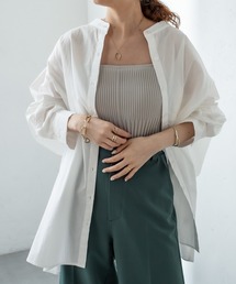 mystic | BACKタックBIGシャツ(シャツ/ブラウス)