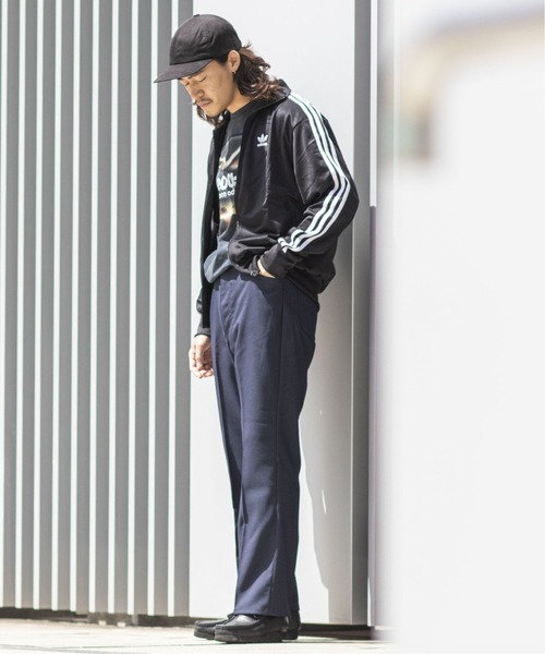 adidas(アディダス)の「【ADIDAS / アディダス】 FIREBIRD TRACK ジャケット(ブルゾン・メンズ・ブラック/ブルー・MEDIUM/LARGE)」の12枚目の写真
