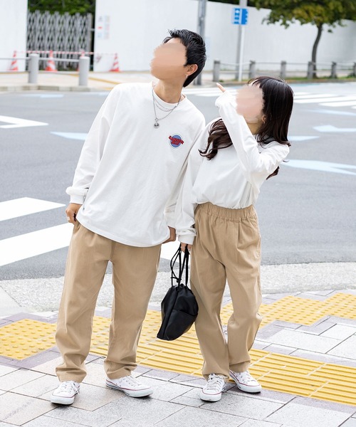 PairPair（ペアペア）の「シェフパンツ/フラッシャー付きセットアップ/(ユニセックス/リンクアイテム)（その他パンツ・メンズ・スミクロ/ベージュ/アイボリー・MEDIUM/LARGE/SMALL）」の3枚目の写真