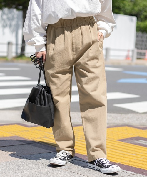 PairPair（ペアペア）の「シェフパンツ/フラッシャー付きセットアップ/(ユニセックス/リンクアイテム)（その他パンツ・メンズ・スミクロ/ベージュ/アイボリー・MEDIUM/LARGE/SMALL）」の19枚目の写真