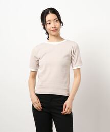 ehka sopo | 配色ボーダーカットソー(Tシャツ/カットソー)