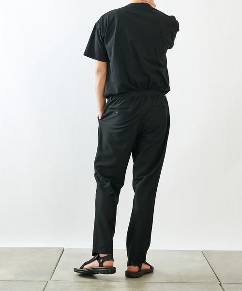 COLONY 2139（コロニートゥーワンスリーナイン）の「【ULTRA HYBRID】USAコットンポケット付半袖Ｔシャツ(ユニセックス可)（Tシャツ/カットソー・メンズ・ブラック/オフホワイト/サックスブルー/チャコールグレー/ライトグレー・MEDIUM/LARGE/X-LARGE）」の7枚目の写真