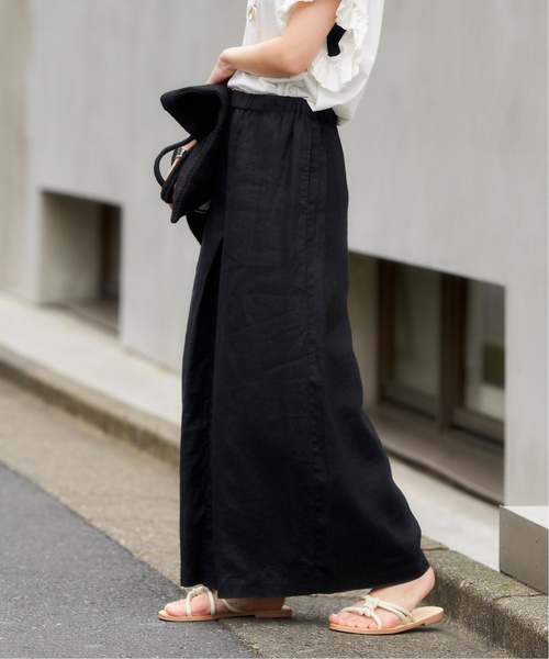 【新品】リネンタックキュロット セール】《追加》リネン タックキュロット◇5（その他パンツ