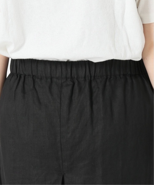【美品】JOURNAL STANDARD リネンタックキュロット 36 ブラック ce015-62039-01b.jpg?basethum=225