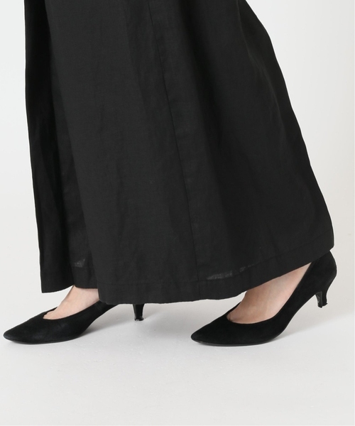 JOURNAL STANDARD（ジャーナルスタンダード）の「《追加》リネン タックキュロット◆5（その他パンツ・レディース・ブラック・36/38/34）」の13枚目の写真