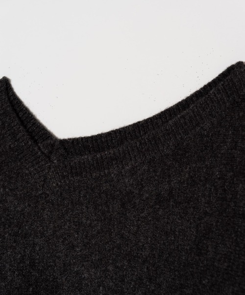 LAYMEE（レイミー）の「Bloom knit / ブルームニット（ニット/セーター・レディース・アイボリー/モカ/ワインレッド・FREE）」の9枚目の写真