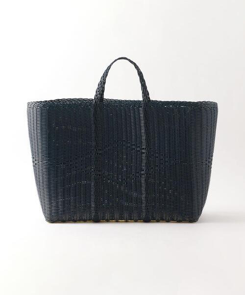 Steven Alan（スティーブンアラン）の「＜Palorosa＞BASKET BAG XLARGE/バッグ（トートバッグ・レディース・ライム/ネイビー・FREE）」の7枚目の写真