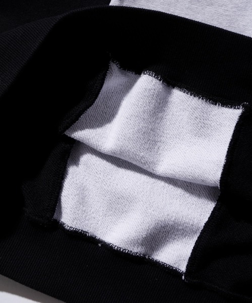 XLARGE（エクストララージ）の「PATCHWORK PULLOVER HOODED SWEAT（パーカー・メンズ・ブラック/ネイビー/バーガンディー・S/M/L/XL）」の12枚目の写真