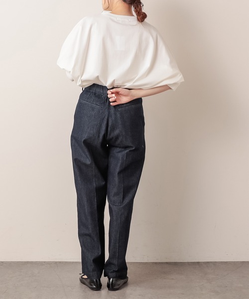 PUAL CE CIN（ピュアルセシン）の「【Du noir】ロゴ刺繍ボリューム袖プルオーバー（Tシャツ/カットソー・レディース・ホワイト/その他1/その他2・FREE）」の20枚目の写真