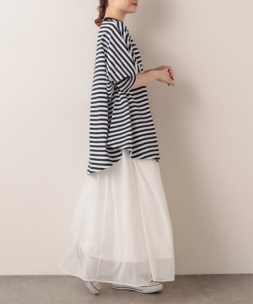 PUAL CE CIN（ピュアルセシン）の「【Du noir】ロゴ刺繍ボリューム袖プルオーバー（Tシャツ/カットソー・レディース・ホワイト/その他1/その他2・FREE）」の17枚目の写真