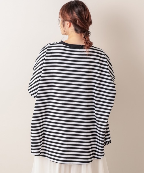 PUAL CE CIN（ピュアルセシン）の「【Du noir】ロゴ刺繍ボリューム袖プルオーバー（Tシャツ/カットソー・レディース・ホワイト/その他1/その他2・FREE）」の22枚目の写真