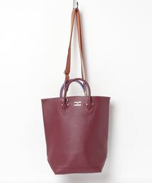 YOUNG&OLSEN The DRYGOODS STORE（ヤングアンドオルセン）の「【YOUNG & OLSEN The DRYGOODS STORE】/EMBOSSED LEATHER HAVERSACK Mサイズ（ショルダーバッグ）」