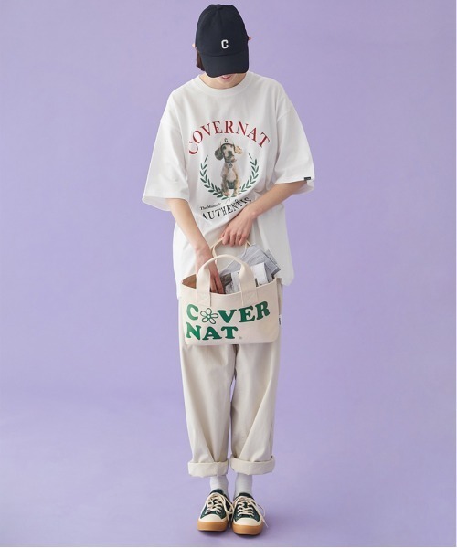 COVERNAT（カバーナット）の「【COVERNAT】COVER CANVAS MULE / カバーナット COVER キャンバス ミュール スニーカー スリッポン（スニーカー・レディース・ネイビー/グリーン/アイボリー・23/24/25/26）」の7枚目の写真