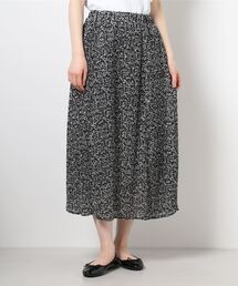 Lugnoncure | 小花プリントプリーツマーメードスカート(スカート)
