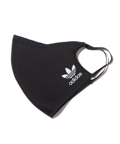 adidas（アディダス）の「adidas FACE CVR ORI 3ST REF / アディダス フェイス カバー オリジナルス 3 ストライプ リフレクター（マスク・メンズ・ブラック・O/2XO）」の7枚目の写真