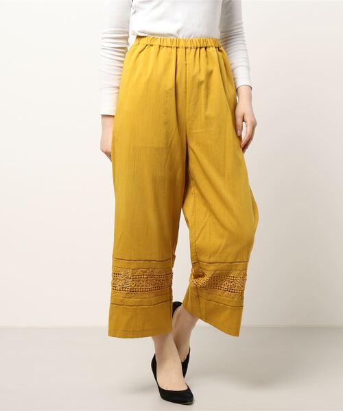 セール】裾レースパンツ（その他パンツ）｜DOUX ARCHIVES（ドゥ