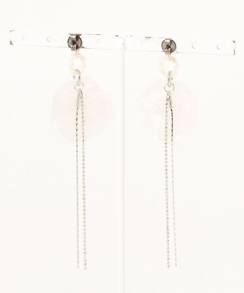 tone（トーン）の「【Favorina】shell chain ピアス(MA)（ピアス（両耳用）・レディース・その他・FREE）」の6枚目の写真