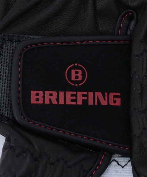 BRIEFING（ブリーフィング）の「WOMEN’S PREMIUM LEATHER GLOVE-R（リング・レディース・ブラック/ホワイト・20/17/19/18）」の4枚目の写真