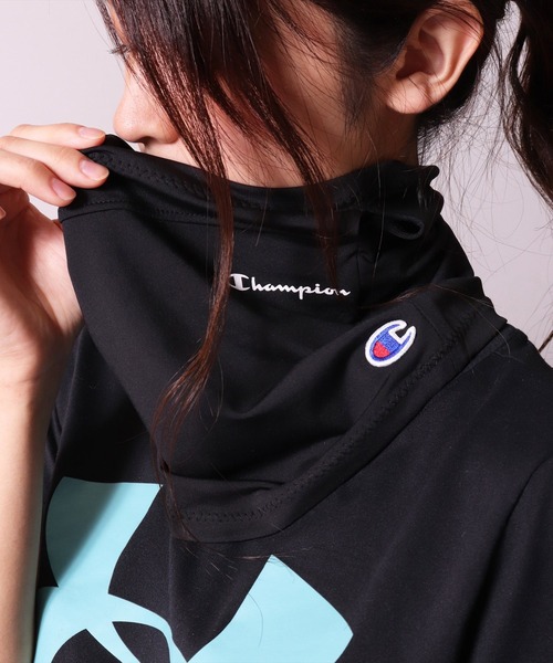 Champion(チャンピオン)の「【Champion】3WAY ネックウエア(EL)(スポーツグッズ・レディース・ブラック/ネイビー/グレー/ブルー・ONE SIZE)」の2枚目の写真