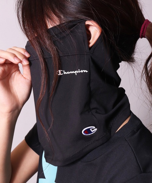 Champion(チャンピオン)の「【Champion】3WAY ネックウエア(EL)(スポーツグッズ・レディース・ブラック/ネイビー/グレー/ブルー・ONE SIZE)」の6枚目の写真