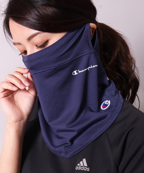 Champion(チャンピオン)の「【Champion】3WAY ネックウエア(EL)(スポーツグッズ・レディース・ブラック/ネイビー/グレー/ブルー・ONE SIZE)」の10枚目の写真