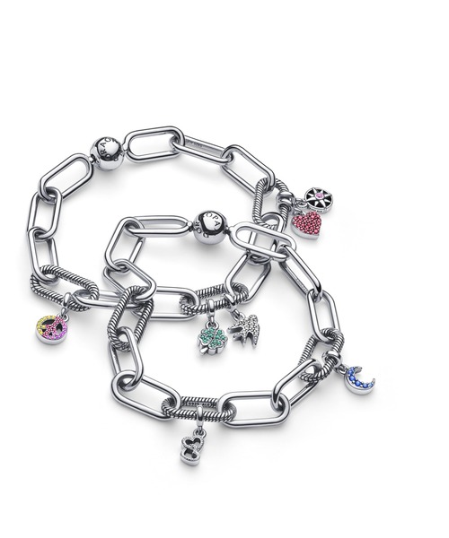 【美品】Pandora⭐︎チャーム4点 PANDORA（パンドラ）の「Pandora ME 四葉のクローバー