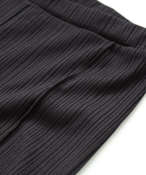 osharewalker（オシャレウォーカー）の「【廃盤】『フロントレースリブレギンス』（レギンス/スパッツ・レディース・ブラック/ライトグレー・1/2）」の21枚目の写真