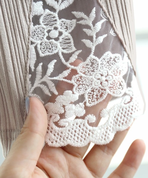 osharewalker（オシャレウォーカー）の「【廃盤】『フロントレースリブレギンス』（レギンス/スパッツ・レディース・ブラック/ライトグレー・1/2）」の18枚目の写真