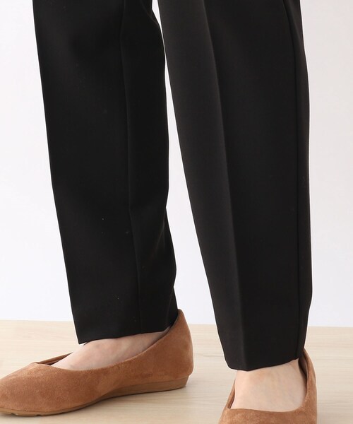 SHOO・LA・RUE(シューラルー)の「◆【S-LL/股下長め/3Dスキャン】ドライタッチテーパードパンツ(その他パンツ・レディース・ブラック/レンガ/ナチュラル/グレー系その他2・04/02/01/03)」の9枚目の写真