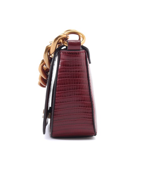 Guess（ゲス）の「TULLIA Mini Crossbody Flap（ショルダーバッグ・レディース・ボルドー・ONE SIZE）」の4枚目の写真