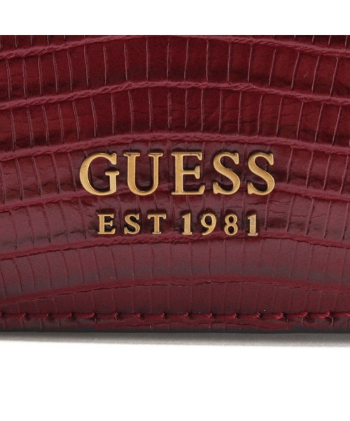 Guess（ゲス）の「TULLIA Mini Crossbody Flap（ショルダーバッグ・レディース・ボルドー・ONE SIZE）」の6枚目の写真