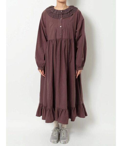 merry jenny(メリージェニー)の「Wレースカラーワンピース(ワンピース・レディース・オフホワイト/ブラック/ボルドー・FREE)」の19枚目の写真