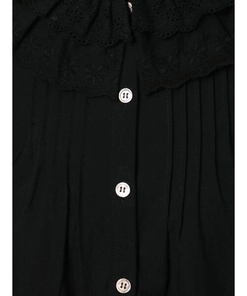 merry jenny(メリージェニー)の「Wレースカラーワンピース(ワンピース・レディース・オフホワイト/ブラック/ボルドー・FREE)」の7枚目の写真