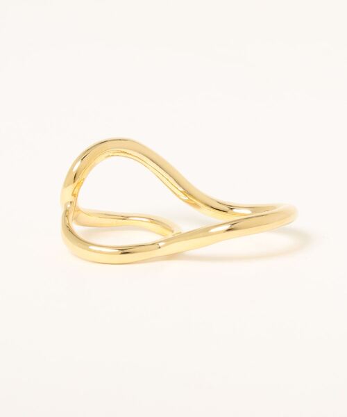 BROTHERHOOD（ブラザーフッド）の「【earyear】ダブル フィンガー リング（リング・レディース・シルバー/A/B/ゴールド/G/H/D/E/F/C・FREE）」の18枚目の写真