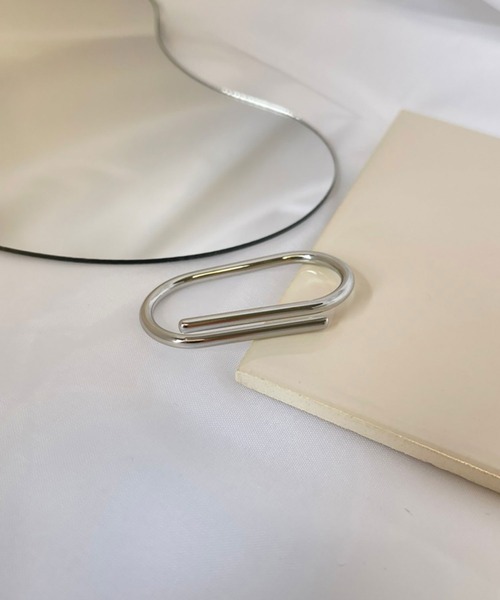 BROTHERHOOD（ブラザーフッド）の「【earyear】ダブル フィンガー リング（リング・レディース・シルバー/A/B/ゴールド/G/H/D/E/F/C・FREE）」の7枚目の写真