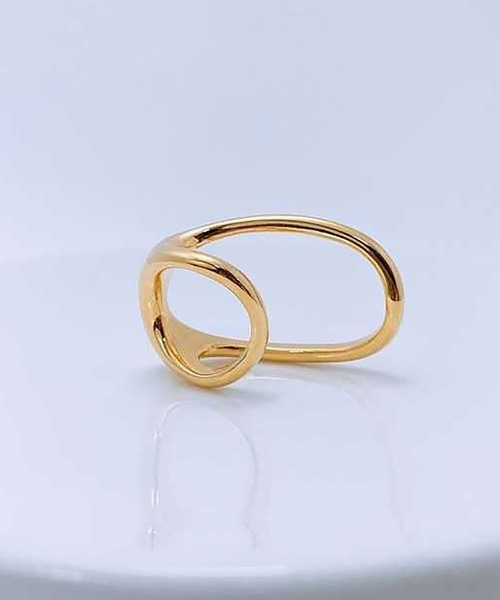 BROTHERHOOD（ブラザーフッド）の「【earyear】ダブル フィンガー リング（リング・レディース・シルバー/A/B/ゴールド/G/H/D/E/F/C・FREE）」の12枚目の写真